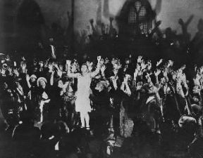 Cinema. Un fotogramma del film Alleluja di K. Vidor (1929).De Agostini Picture Library Cinema. Un fotogramma del film Alleluja di K. Vidor (1929).De Agostini Picture Library