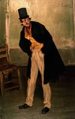 Edoardo Ferravilla in un ritratto di V. Bignami (Roma, Museo del Burcardo).De Agostini Picture Library Edoardo Ferravilla in un ritratto di V. Bignami (Roma, Museo del Burcardo).De Agostini Picture Library