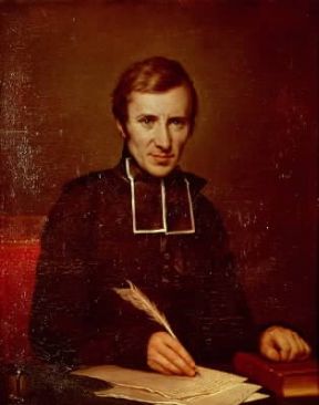 FÃ©licitÃ©-Robert de Lamennais in un ritratto di P. Guerin (Versailles, Palazzo Reale).De Agostini Picture Library