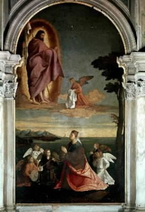 Vincenzo Catena. La Pala di S.Cristina (Venezia, S. Maria Mater Domini).De Agostini Picture Library