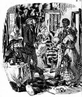 La capanna dello zio Tom. Illustrazione tratta da un'edizione viennese del 1853 (Vienna, Nationalbibliothek).De Agostini Picture Library La capanna dello zio Tom. Illustrazione tratta da un'edizione viennese del 1853 (Vienna, Nationalbibliothek).De Agostini Picture Library