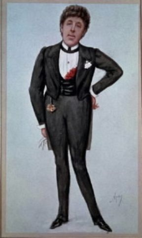 Oscar Wilde. Lo scrittore in una caricatura di Ape apparsa su Vanity Fair nel 1884 (Londra, National Portrait Gallery).De Agostini Picture Library Oscar Wilde. Lo scrittore in una caricatura di Ape apparsa su Vanity Fair nel 1884 (Londra, National Portrait Gallery).De Agostini Picture Library