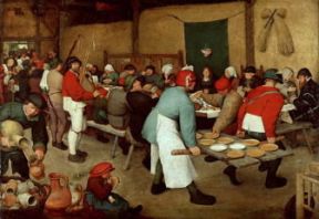 Pieter Bruegel il Vecchio. Banchetto nuziale (Vienna, Kunsthistorisches Museum).Vienna, Kunsthistorisches Museum Pieter Bruegel il Vecchio. Banchetto nuziale (Vienna, Kunsthistorisches Museum).Vienna, Kunsthistorisches Museum