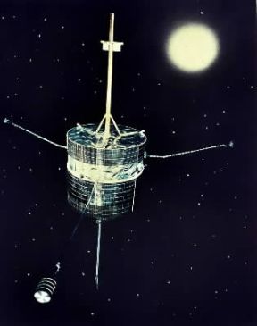 Pioneer . Il satellite scientifico Pioneer A progettato per lo studio del campo magnetico interplanetario, del vento solare e dei raggi infrarossi.NASA