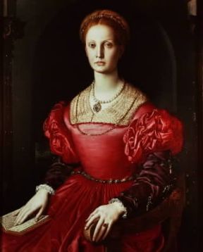 Agnolo Bronzino, detto l'Allori. Ritratto di Lucrezia Panciatichi (Firenze, Uffizi).Firenze, Uffizi Agnolo Bronzino, detto l'Allori. Ritratto di Lucrezia Panciatichi (Firenze, Uffizi).Firenze, Uffizi