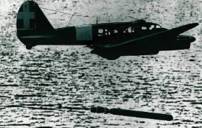 Aerosilurante italiano, il monoplano bimotore CA 314.De Agostini Picture Library Aerosilurante italiano, il monoplano bimotore CA 314.De Agostini Picture Library