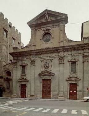Bernardo Buontalenti, detto Bernardo dalle Girandole . La facciata della chiesa di S. Trinita a Firenze.De Agostini Picture Library/G. Nimatallah Bernardo Buontalenti, detto Bernardo dalle Girandole . La facciata della chiesa di S. Trinita a Firenze.De Agostini Picture Library/G. Nimatallah
