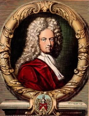 Daniel De Foe ritratto in una incisione di M. Van der Gucht.De Agostini Picture Library Daniel De Foe ritratto in una incisione di M. Van der Gucht.De Agostini Picture Library