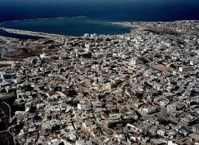 Candia. Veduta aerea della cittÃ .De Agostini Picture Library/Publiaerfoto