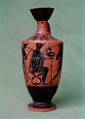 Circe raffigurata su un vaso della Magna Grecia (Taranto, Museo Nazionale).De Agostini Picture Library Circe raffigurata su un vaso della Magna Grecia (Taranto, Museo Nazionale).De Agostini Picture Library