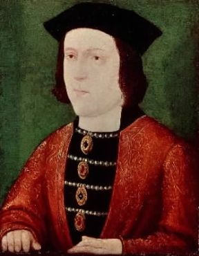 Edoardo IV re d'Inghilterra in un ritratto (Londra, National Gallery).Londra, National Gallery Edoardo IV re d'Inghilterra in un ritratto (Londra, National Gallery).Londra, National Gallery