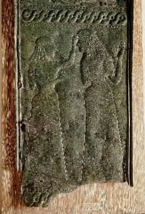 Clitennestra raffigurata in un lamina bronzea proveniente dall'heraion di Argo (Atene, Museo Nazionale).De Agostini Picture Library Clitennestra raffigurata in un lamina bronzea proveniente dall'heraion di Argo (Atene, Museo Nazionale).De Agostini Picture Library