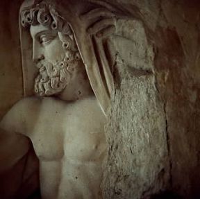 Crono in un bassorilievo romano (Roma, Musei Capitolini).De Agostini Picture Library Crono in un bassorilievo romano (Roma, Musei Capitolini).De Agostini Picture Library
