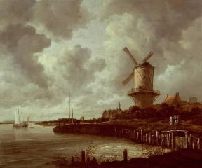 Jacob van Ruysdael . Il mulino di Wijk presso Duurstede (Amsterdam, Rijksmuseum).De Agostini Picture Library / G. Dagli Orti Jacob van Ruysdael . Il mulino di Wijk presso Duurstede (Amsterdam, Rijksmuseum).De Agostini Picture Library / G. Dagli Orti