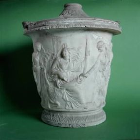 Misteri eleusini . Raffigurazione del culto misterico su un'urna funeraria romana (Roma, Museo, Nazionale Romano). De Agostini Picture Library Misteri eleusini . Raffigurazione del culto misterico su un'urna funeraria romana (Roma, Museo, Nazionale Romano). De Agostini Picture Library
