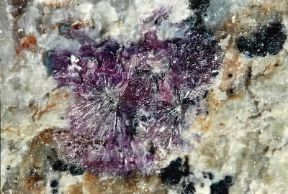 Eritrite. Un campione del minerale.De Agostini Picture Library/C. Bevilacqua Eritrite. Un campione del minerale.De Agostini Picture Library/C. Bevilacqua