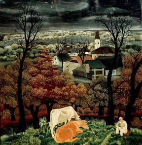 Ivan Generalic. Al pascolo.De Agostini Picture Library