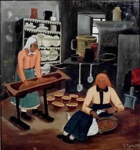 Ivan Generalic. La cucina.De Agostini Picture Library