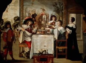 Abraham Bosse . Il Gusto (Tours Musée des Beaux-Arts).De Agostini Picture Library Abraham Bosse . Il Gusto (Tours Musée des Beaux-Arts).De Agostini Picture Library