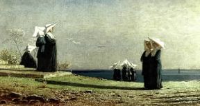 Vincenzo Cabianca. Suore che guardano il mare (Milano, Galleria d'Arte Moderna).Milano, Galleria d'Arte Moderna Vincenzo Cabianca. Suore che guardano il mare (Milano, Galleria d'Arte Moderna).Milano, Galleria d'Arte Moderna