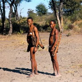 Boscimani. Boscimani del Botswana.De Agostini Picture Library/N. Cirani Boscimani. Boscimani del Botswana.De Agostini Picture Library/N. Cirani