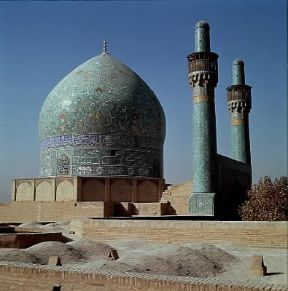 Cupola a bulbo a Esfahan, in Iran (sec. XVIII).De Agostini Picture Library / G. Dagli Orti Cupola a bulbo a Esfahan, in Iran (sec. XVIII).De Agostini Picture Library / G. Dagli Orti