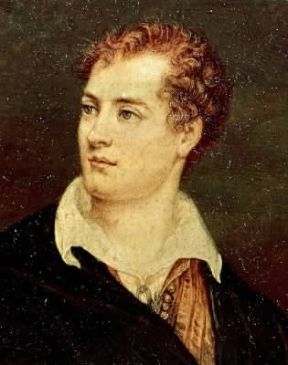 George Gordon, lord Byron. in un ritratto in età giovanile. (Padova, Pinacoteca Civica)De Agostini Picture Library/Dagli orti George Gordon, lord Byron. in un ritratto in età giovanile. (Padova, Pinacoteca Civica)De Agostini Picture Library/Dagli orti