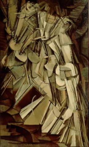 Marcel Duchamp . Nu descendant un escalier, n. 2 (Filadelfia, Museum of Art).De Agostini Picture Library Marcel Duchamp . Nu descendant un escalier, n. 2 (Filadelfia, Museum of Art).De Agostini Picture Library