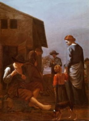 Bambocciante. Scena di genere, di M. Sweerts (L'Aja, Mauritshuis).L'Aja, Mauritshuis Bambocciante. Scena di genere, di M. Sweerts (L'Aja, Mauritshuis).L'Aja, Mauritshuis