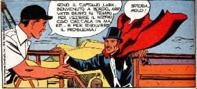 Fumetto. Mandrake in una striscia di P. Davis.De Agostini Picture Library Fumetto. Mandrake in una striscia di P. Davis.De Agostini Picture Library