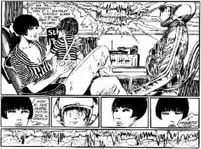 Fumetto. Valentina disegnata da Guido Crepax.De Agostini Picture Library Fumetto. Valentina disegnata da Guido Crepax.De Agostini Picture Library
