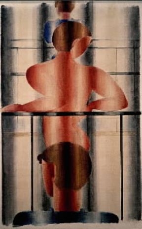 Oscar Schlemmer. Scena alla balaustra, 1932.De Agostini Picture Library / G. Dagli Orti Oscar Schlemmer. Scena alla balaustra, 1932.De Agostini Picture Library / G. Dagli Orti