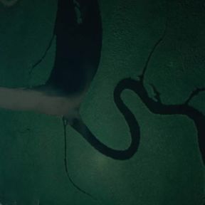 Amazzonia. Veduta aerea del Rio delle Amazzoni alla confluenza di uno dei numerosi affluenti.De Agostini Picture Library/N. Cirani