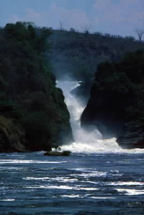 Uganda. Le cascate Kabalega, principale attrattiva turistica dell'omonimo parco.De Agostini Picture Library/M. Bertinetti Uganda. Le cascate Kabalega, principale attrattiva turistica dell'omonimo parco.De Agostini Picture Library/M. Bertinetti
