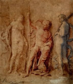 Disegno . Diana, Marte e Venere di A. Mantegna (Londra, British Museum).Londra, British Museum Disegno . Diana, Marte e Venere di A. Mantegna (Londra, British Museum).Londra, British Museum
