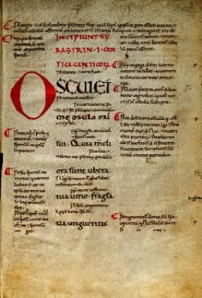 Cantico dei Cantici in un codice pergamenaceo del sec. XV (Milano, Biblioteca Ambrosiana).Milano, Biblioteca Ambrosiana Cantico dei Cantici in un codice pergamenaceo del sec. XV (Milano, Biblioteca Ambrosiana).Milano, Biblioteca Ambrosiana