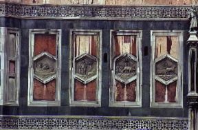 Formella. Particolare del lato est del campanile del duomo di Firenze.De Agostini Picture Library/G. Nimatallah Formella. Particolare del lato est del campanile del duomo di Firenze.De Agostini Picture Library/G. Nimatallah