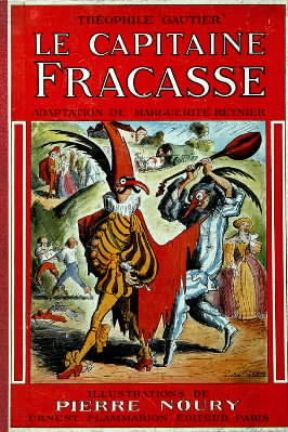 Il Capitan Fracassa. La copertina di un'edizione del 1936 illustrata da P. Noury.De Agostini Picture Library Il Capitan Fracassa. La copertina di un'edizione del 1936 illustrata da P. Noury.De Agostini Picture Library