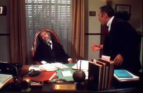 Mel Brooks in una scena del film Alta tensione, da lui diretto nel 1977.De Agostini Picture Library Mel Brooks in una scena del film Alta tensione, da lui diretto nel 1977.De Agostini Picture Library
