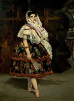 Edouard Manet. Lola di Valence (Parigi, Musée d'Orsay).De Agostini Picture Library/G. Dagli Orti Edouard Manet. Lola di Valence (Parigi, Musée d'Orsay).De Agostini Picture Library/G. Dagli Orti