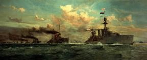 I guerra mondiale. Resa della flotta tedesca d'alto mare.De Agostini Picture Library / G. Nimatallah I guerra mondiale. Resa della flotta tedesca d'alto mare.De Agostini Picture Library / G. Nimatallah