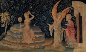 Angers. Un arazzo dell' Apocalisse , La grande meretrice di Nicolas Bataille (Angers, Musée de la Tapisserie).De Agostini Picture Library Angers. Un arazzo dell' Apocalisse , La grande meretrice di Nicolas Bataille (Angers, Musée de la Tapisserie).De Agostini Picture Library