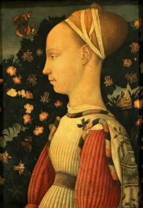Antonio Pisano, detto il Pisanello. Ritratto di principessa (Parigi, Louvre).De Agostini Picture Library/A. Dagli Orti Antonio Pisano, detto il Pisanello. Ritratto di principessa (Parigi, Louvre).De Agostini Picture Library/A. Dagli Orti