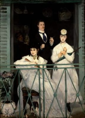 Edouard Manet. Il balcone (Parigi, Musée d'Orsay).De Agostini Picture Library/G. Dagli Orti Edouard Manet. Il balcone (Parigi, Musée d'Orsay).De Agostini Picture Library/G. Dagli Orti