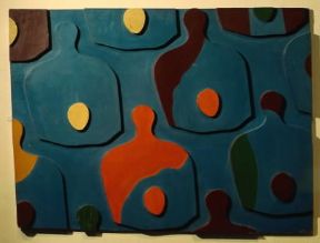 Hans Arp. La planche à œuf del 1922 (Belgio, Collezione privata).De Agostini Picture LibraryG. Nimatallah Hans Arp. La planche à œuf del 1922 (Belgio, Collezione privata).De Agostini Picture LibraryG. Nimatallah