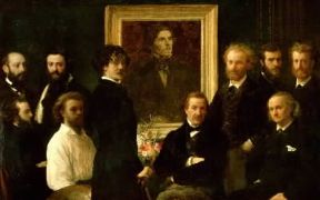 Henri Fantin-Latour. Omaggio a Delacroix (Parigi, Musée d'Orsay).Parigi, Musée d'Orsay Henri Fantin-Latour. Omaggio a Delacroix (Parigi, Musée d'Orsay).Parigi, Musée d'Orsay