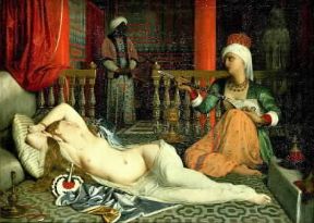 Jean-Auguste-Dominique Ingres . Odalisca con la schiava (1839; Cambridge, Massachusetts, Fogg Art Museum).De Agostini Picture Library Jean-Auguste-Dominique Ingres . Odalisca con la schiava (1839; Cambridge, Massachusetts, Fogg Art Museum).De Agostini Picture Library