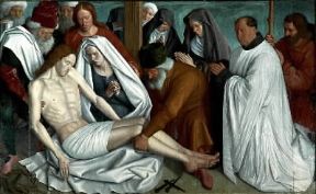 Jean Fouquet. Pietà (Nouans, chiesa di S. Martin).De Agostini Picture Library/G. Dagli Orti Jean Fouquet. Pietà (Nouans, chiesa di S. Martin).De Agostini Picture Library/G. Dagli Orti