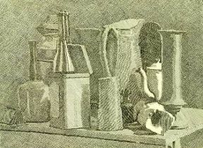 Disegno . Natura morta di G. Morandi (Firenze, Uffizi).De Agostini Picture Library/G. Nimatallah Disegno . Natura morta di G. Morandi (Firenze, Uffizi).De Agostini Picture Library/G. Nimatallah