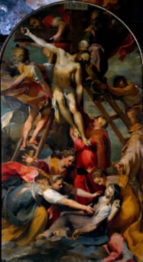 Federico Barocci. Deposizione dalla croce (1569; Perugia, Duomo).De Agostini Picture Library/Medici Federico Barocci. Deposizione dalla croce (1569; Perugia, Duomo).De Agostini Picture Library/Medici